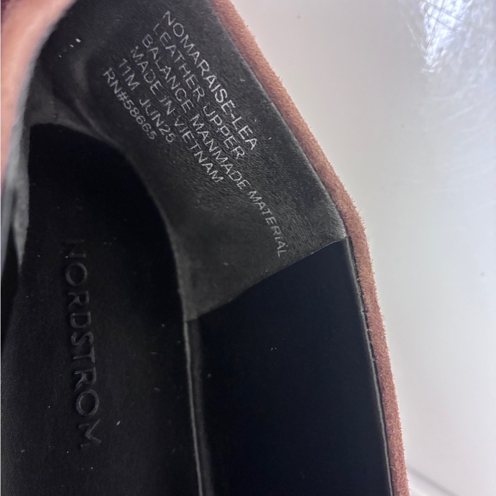 Elegant Brown Suede Women's‎ Shoes - Picture 2 of 8